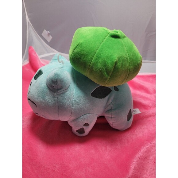 Pokemon BULBASAUR Plush 8” Winking Figure 2020 WCT Wicked Cool Toys - Picture 3 of 8